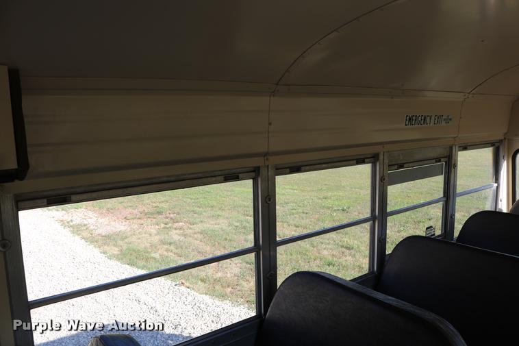 image for item DB9294 1995 Chevrolet G30 Blue Bird school bus