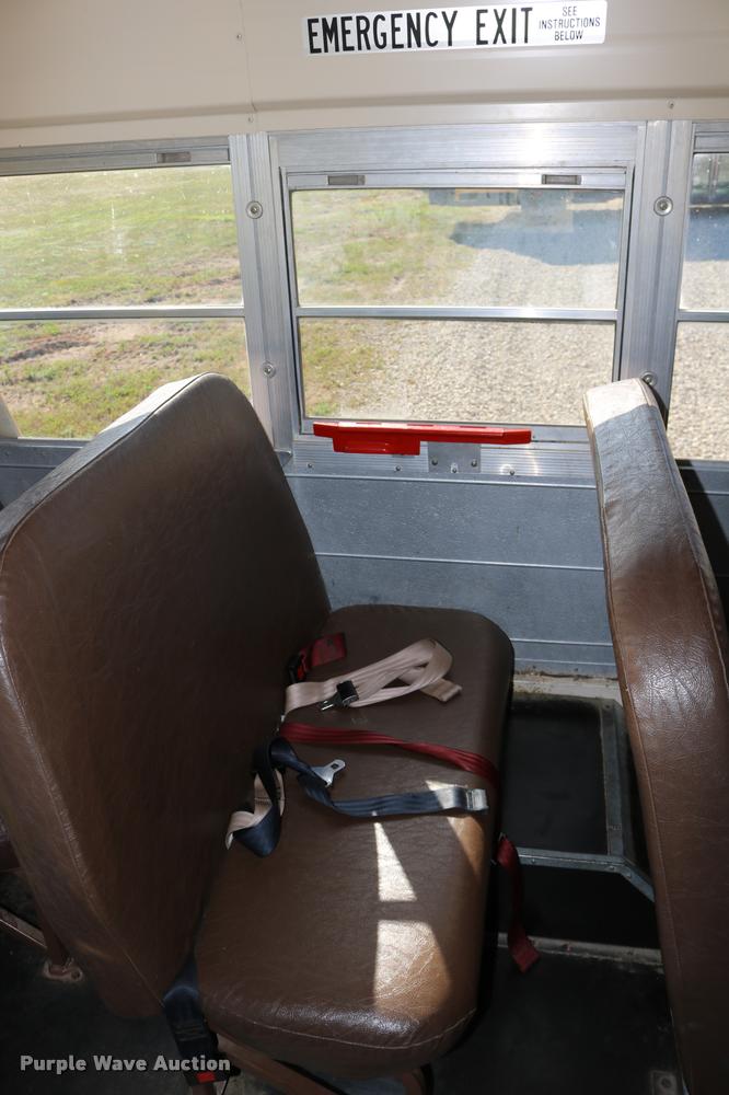 image for item DB9294 1995 Chevrolet G30 Blue Bird school bus