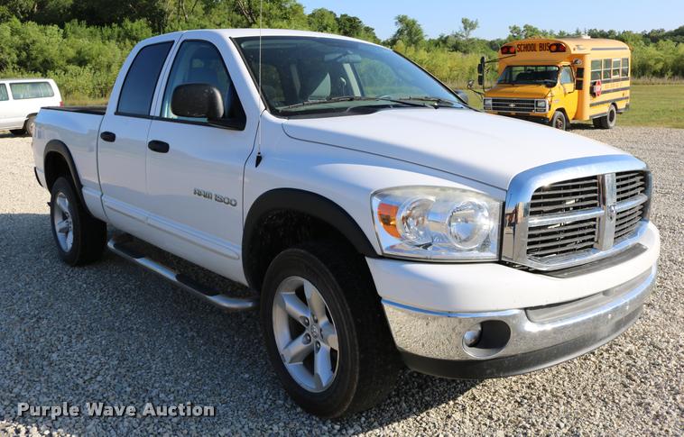 image for item DB9295 2007 Dodge Ram 1500 Quad Cab pickup truck