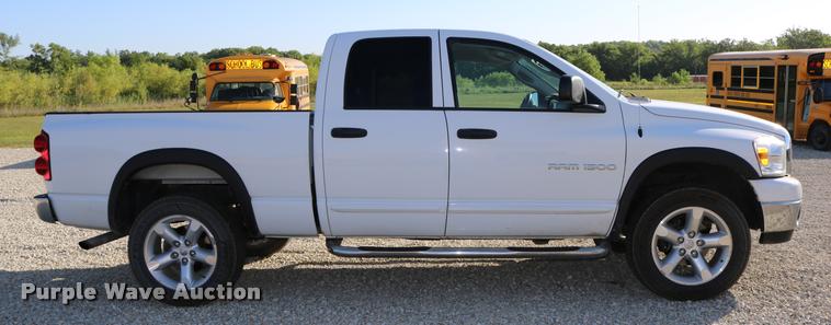 image for item DB9295 2007 Dodge Ram 1500 Quad Cab pickup truck