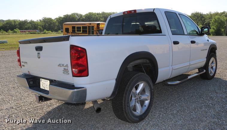 image for item DB9295 2007 Dodge Ram 1500 Quad Cab pickup truck