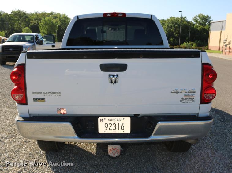 image for item DB9295 2007 Dodge Ram 1500 Quad Cab pickup truck