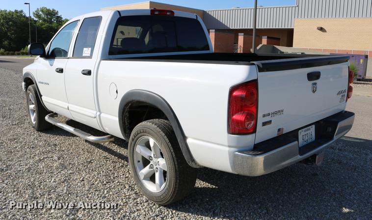 image for item DB9295 2007 Dodge Ram 1500 Quad Cab pickup truck