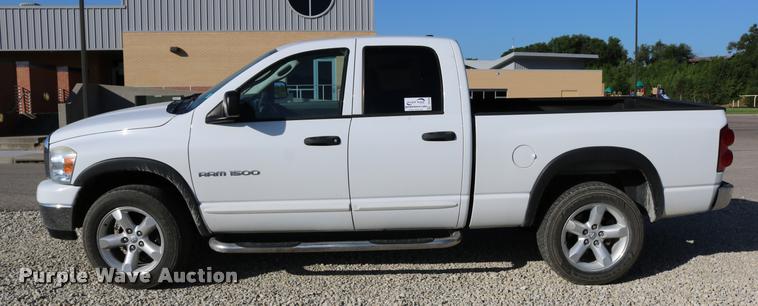 image for item DB9295 2007 Dodge Ram 1500 Quad Cab pickup truck