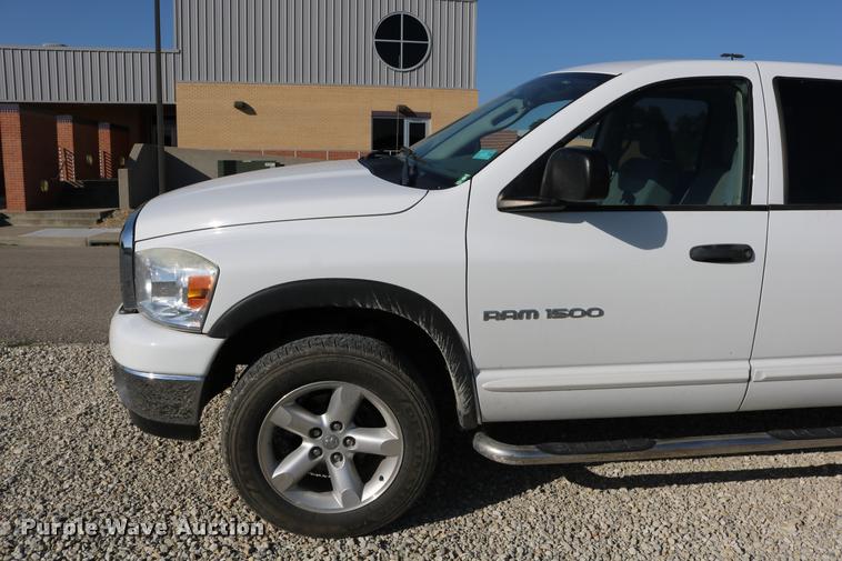 image for item DB9295 2007 Dodge Ram 1500 Quad Cab pickup truck