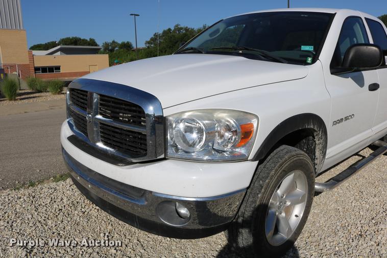 image for item DB9295 2007 Dodge Ram 1500 Quad Cab pickup truck
