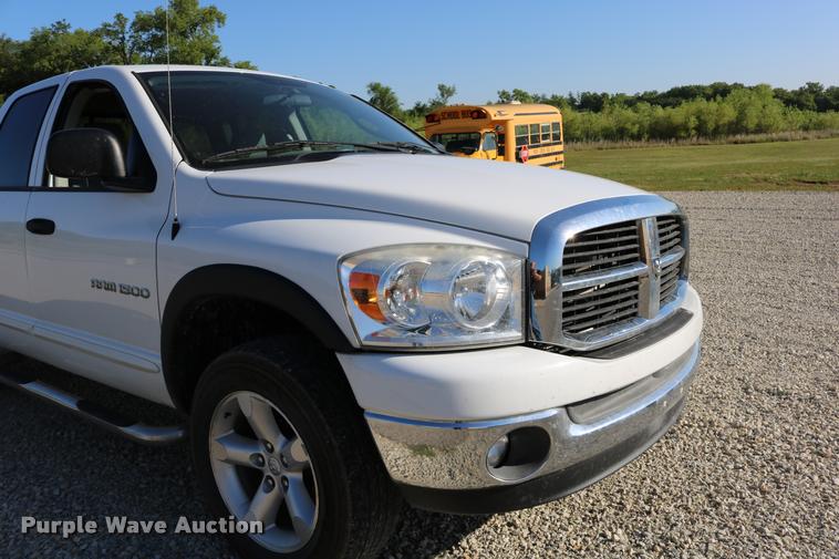 image for item DB9295 2007 Dodge Ram 1500 Quad Cab pickup truck