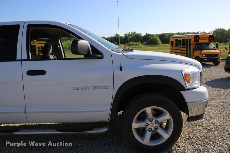 image for item DB9295 2007 Dodge Ram 1500 Quad Cab pickup truck