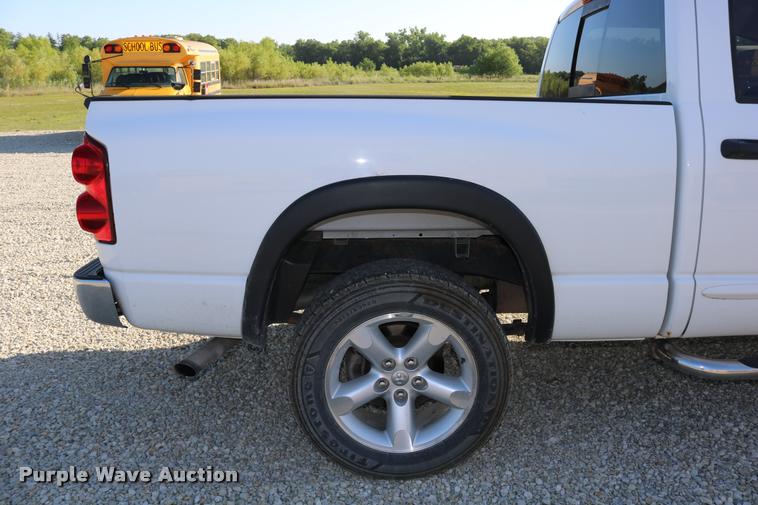 image for item DB9295 2007 Dodge Ram 1500 Quad Cab pickup truck