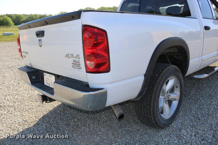 image for item DB9295 2007 Dodge Ram 1500 Quad Cab pickup truck