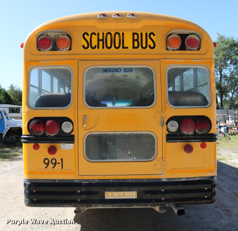 image for item DB9296 1999 Freightliner FS65 Blue Bird school bus