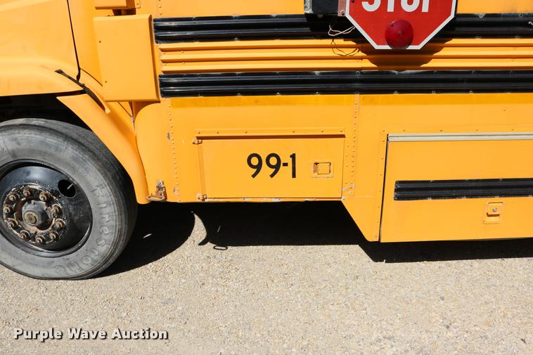 image for item DB9296 1999 Freightliner FS65 Blue Bird school bus