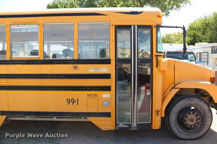 image for item DB9296 1999 Freightliner FS65 Blue Bird school bus