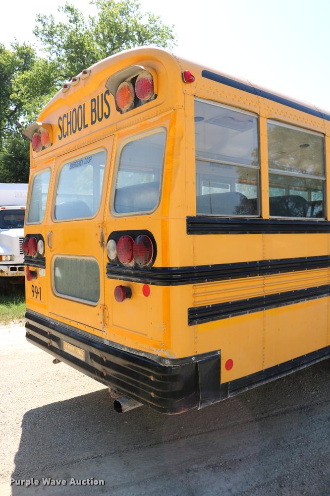 image for item DB9296 1999 Freightliner FS65 Blue Bird school bus
