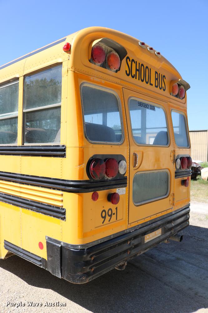 image for item DB9296 1999 Freightliner FS65 Blue Bird school bus