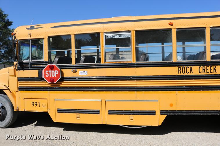 image for item DB9296 1999 Freightliner FS65 Blue Bird school bus