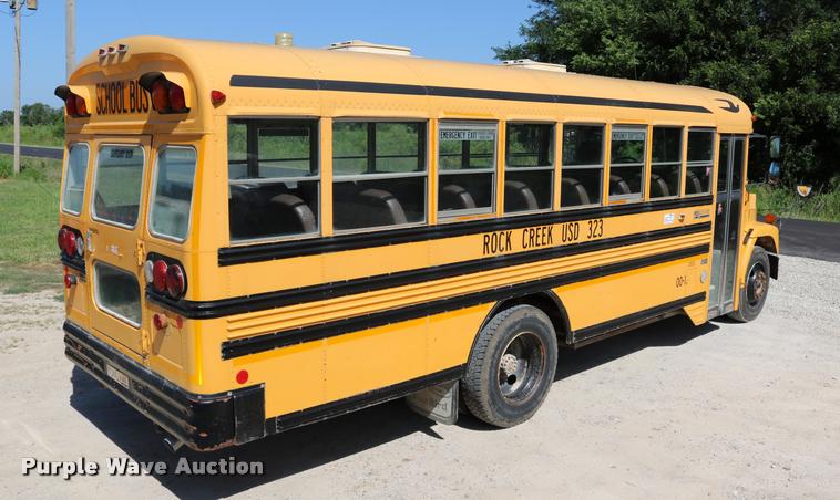 image for item DB9298 2000 Freightliner FS65 Blue Bird school bus