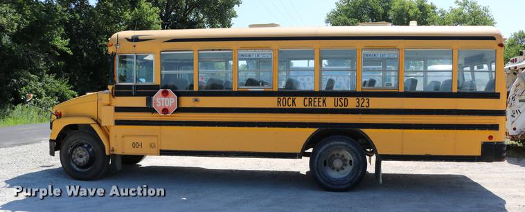 image for item DB9298 2000 Freightliner FS65 Blue Bird school bus
