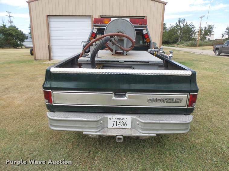 image for item DC3931 1984 Chevrolet Silverado 20 fire truck