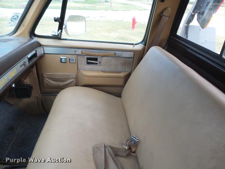 image for item DC3931 1984 Chevrolet Silverado 20 fire truck