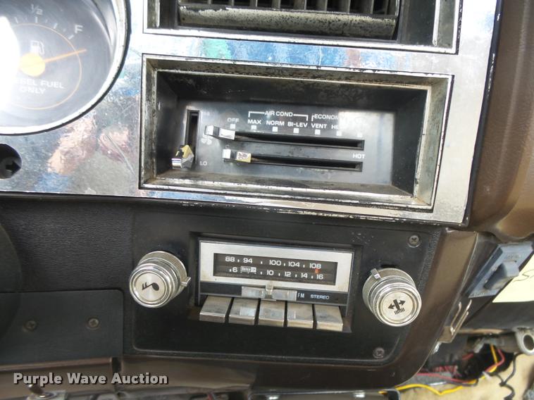 image for item DC3931 1984 Chevrolet Silverado 20 fire truck