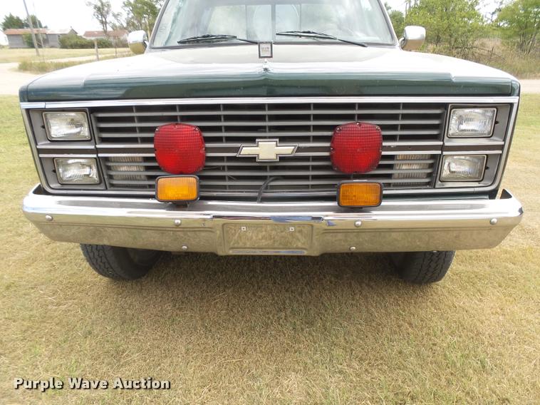 image for item DC3931 1984 Chevrolet Silverado 20 fire truck