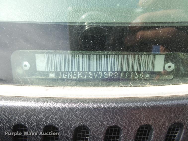 image for item DC3940 2003 Chevrolet Tahoe SUV