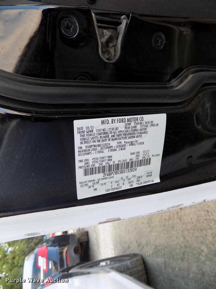 image for item DC4968 2011 Ford Crown Victoria Police Interceptor