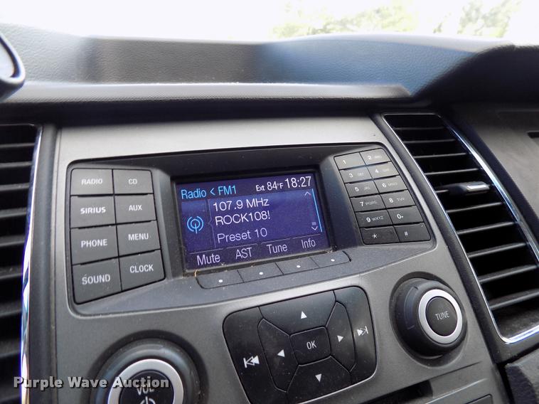 image for item DC4973 2013 Ford Taurus Police Interceptor