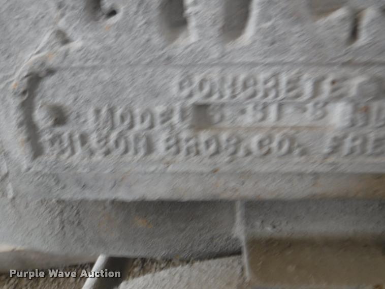 image for item DC5442 Gilson 6-ST-S cement mixer