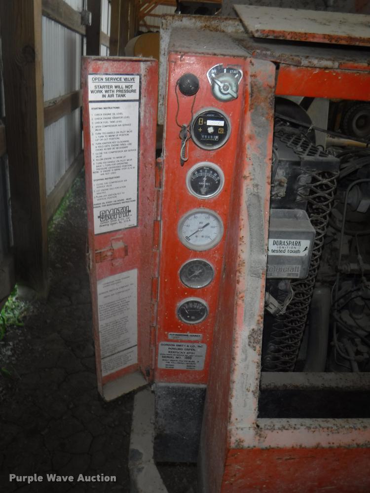 image for item DC5449 Smith 100 air compressor