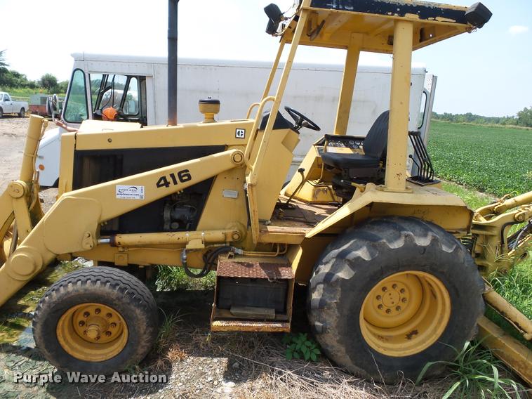 image for item DC6819 1987 Caterpillar 416 backhoe
