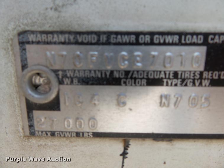 image for item DC6820 1978 Ford 700 delivery truck