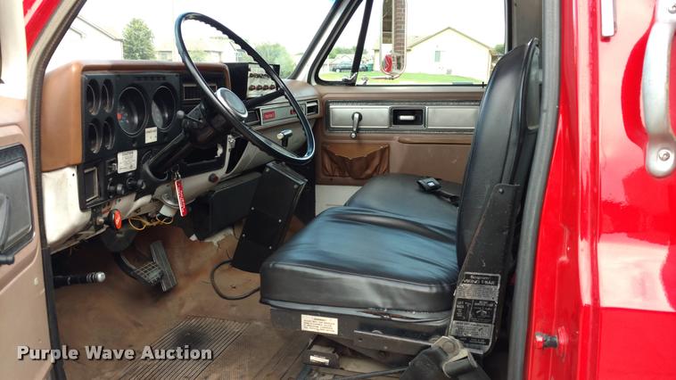 image for item DI9840 1980 Chevrolet C60 fire truck