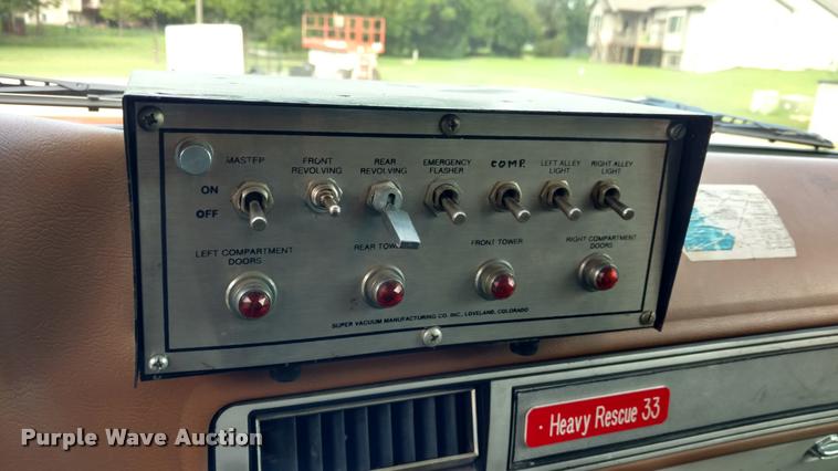 image for item DI9840 1980 Chevrolet C60 fire truck