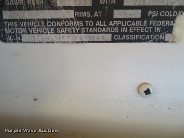 image for item DI9841 1995 Chevrolet G3500 school bus