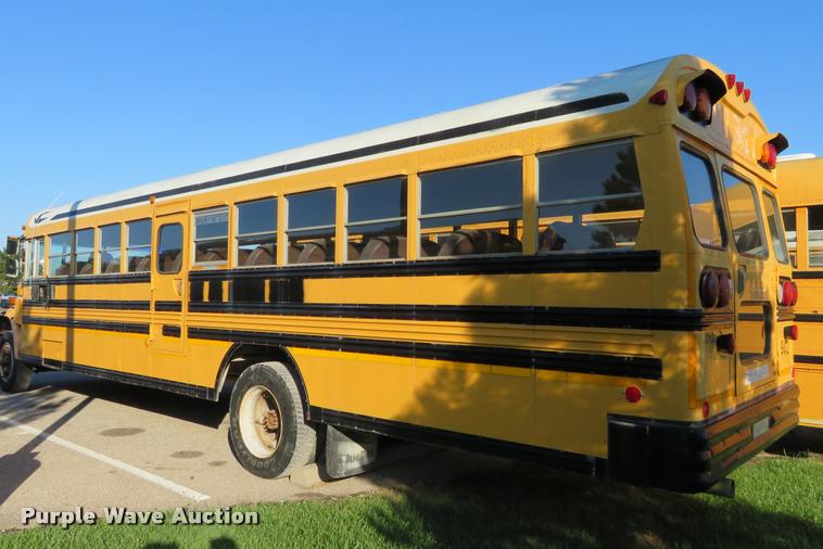 image for item DI9843 1995 Chevrolet B7 Blue Bird school bus