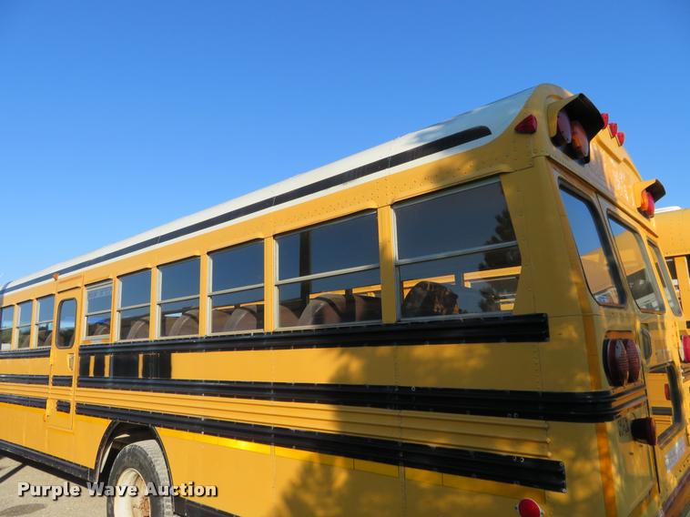 image for item DI9843 1995 Chevrolet B7 Blue Bird school bus