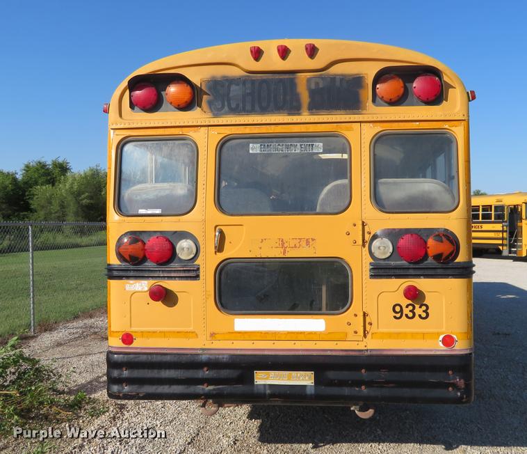 image for item DI9844 1993 Chevrolet C7500 school bus