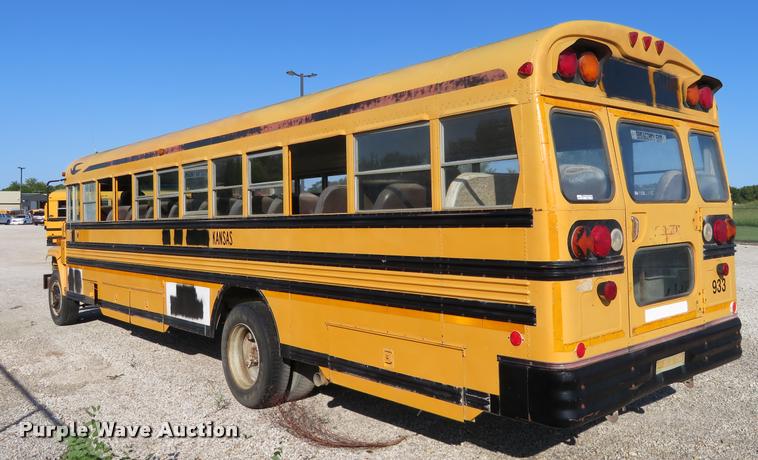 image for item DI9844 1993 Chevrolet C7500 school bus
