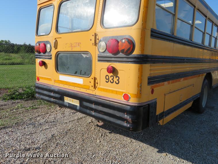 image for item DI9844 1993 Chevrolet C7500 school bus