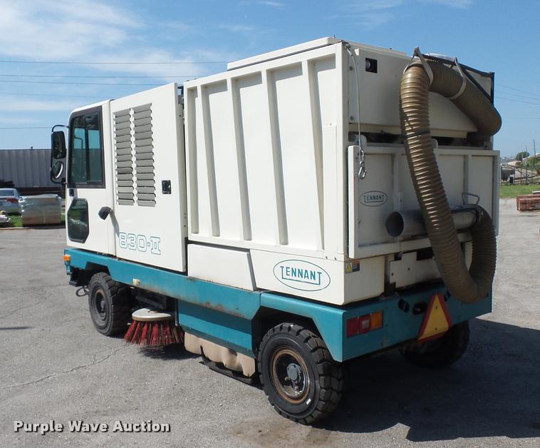 image for item DJ9645 Tennant 830 Series II street sweeper