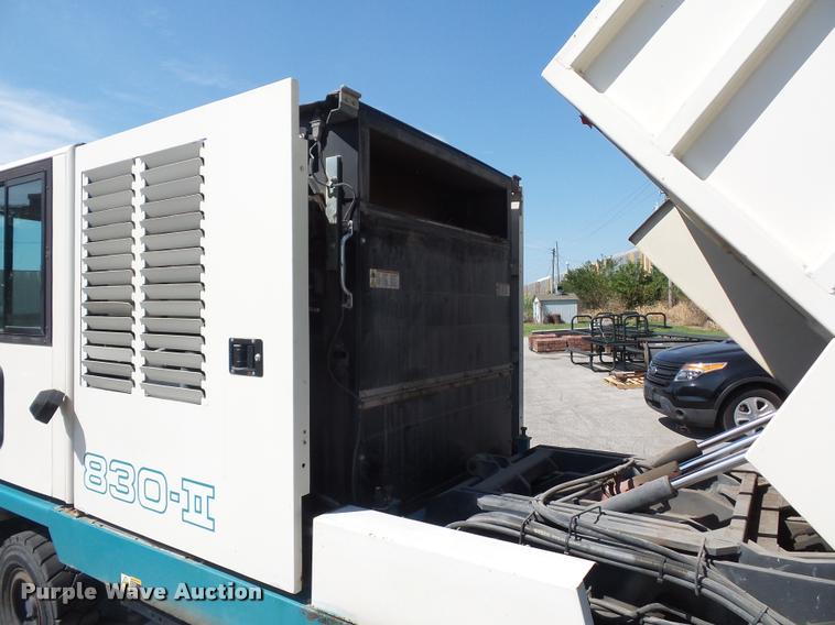 image for item DJ9645 Tennant 830 Series II street sweeper