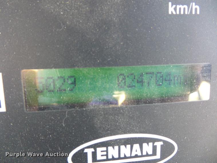 image for item DJ9645 Tennant 830 Series II street sweeper