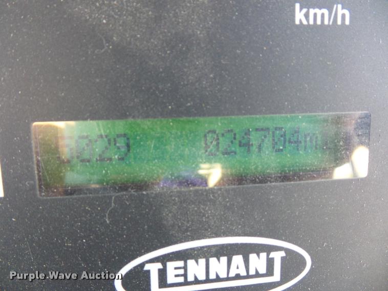 image for item DJ9645 Tennant 830 Series II street sweeper