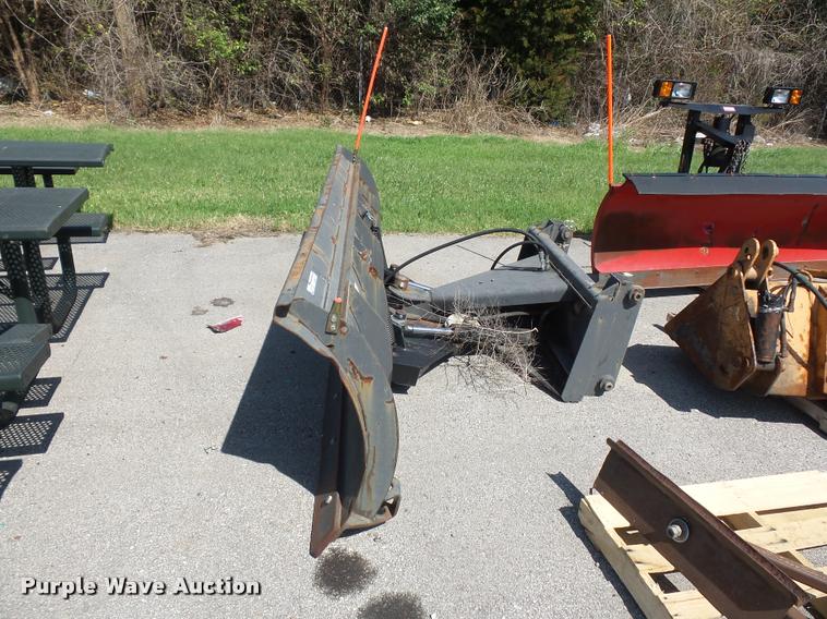 image for item DJ9649 Sweepster skid steer snow plow