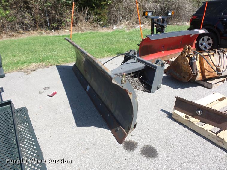 image for item DJ9649 Sweepster skid steer snow plow