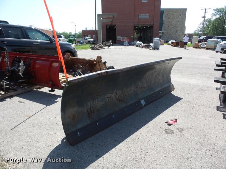 image for item DJ9649 Sweepster skid steer snow plow