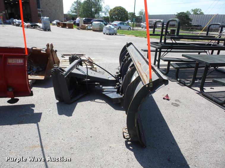 image for item DJ9649 Sweepster skid steer snow plow
