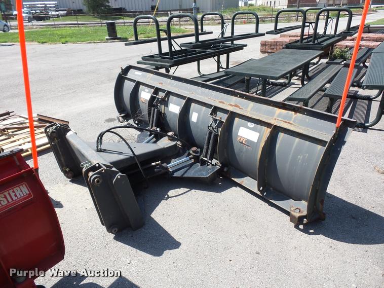 image for item DJ9649 Sweepster skid steer snow plow